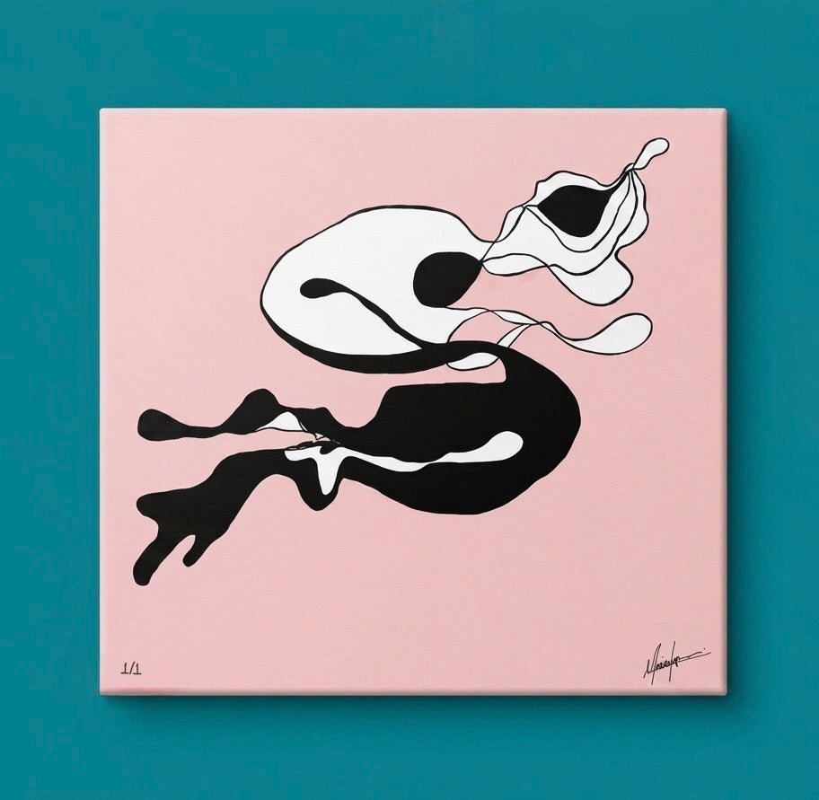 Duality Original Acrylic Painting on Canvas Edition 1/1