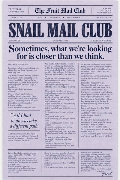 Personal Letter