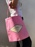 Pink Fruit Mail Club Tote Bag