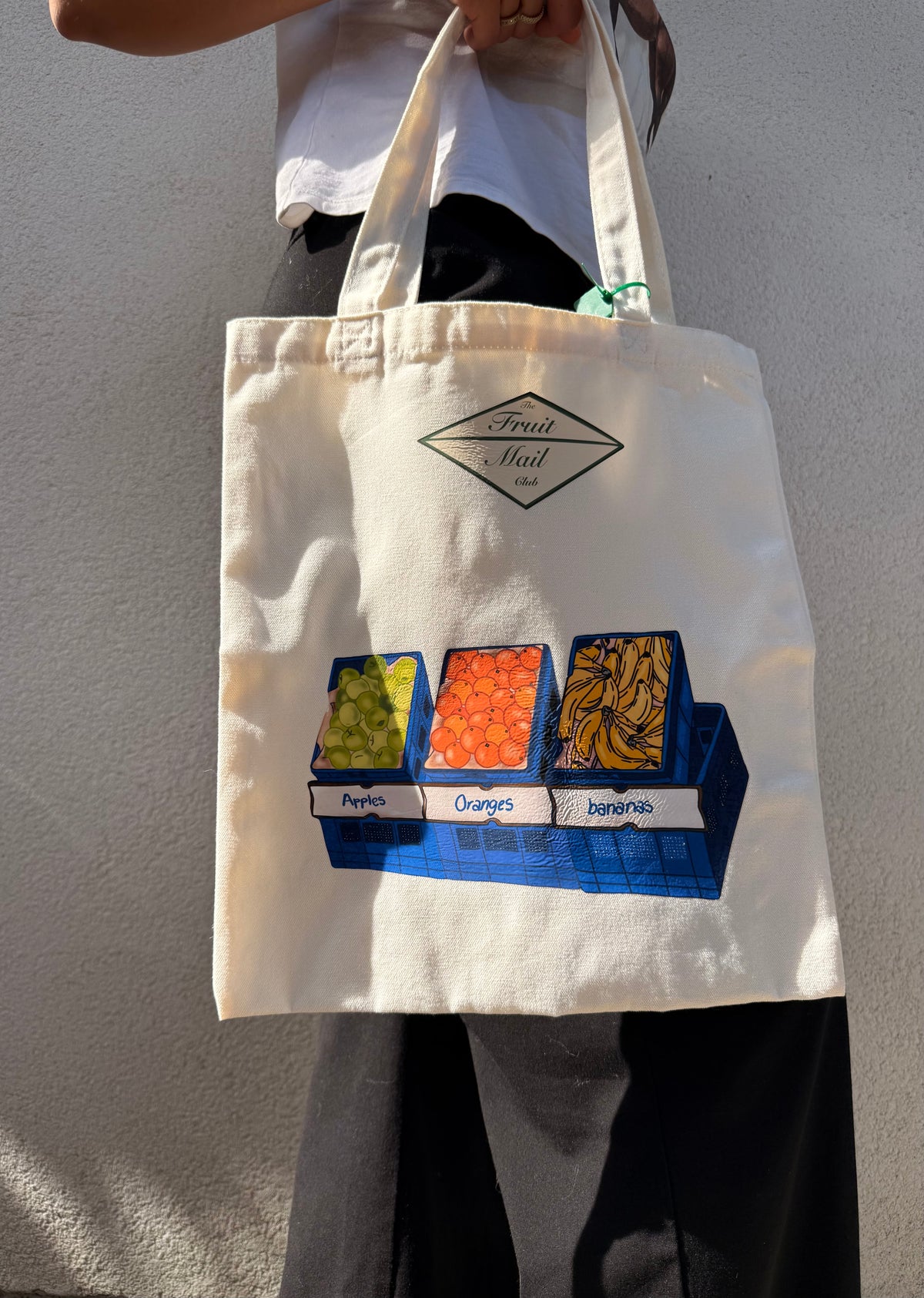 Natural Fruit Mail Club Tote Bag