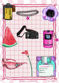 Y2K Watermelon Sticker Sheet