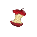 Bitten Apple Sticker