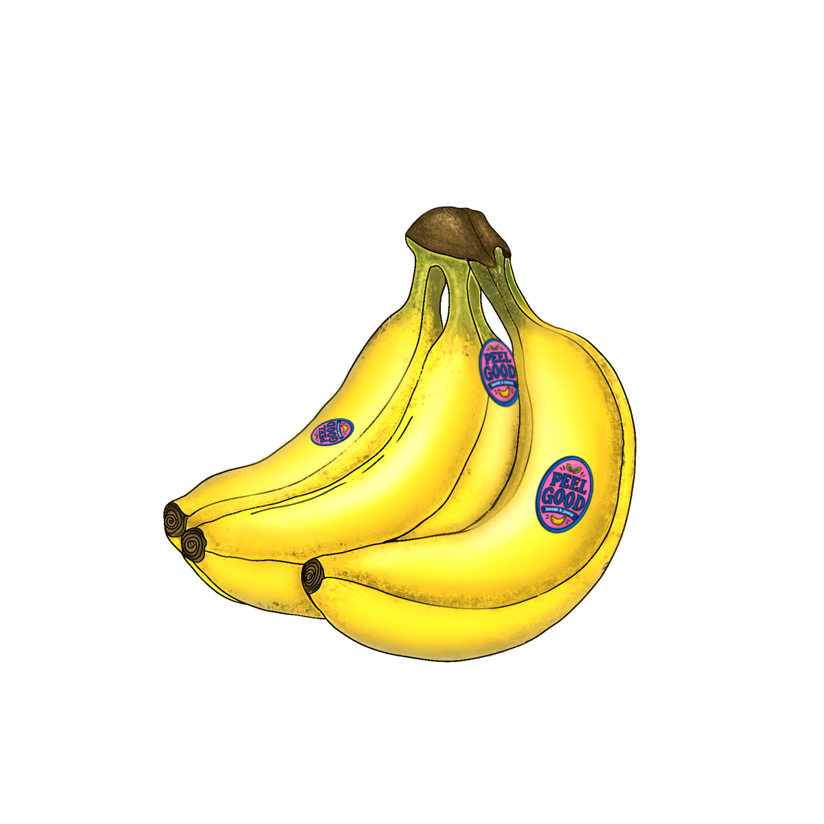 Banana Sticker